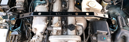 Front upper strut bar Mazda MX5 NB Black