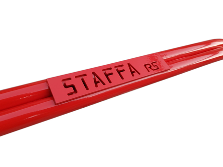 Front upper strut bar BMW 3 E36 6-cyl RS Red