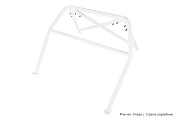 Rollbar skręcana pół klatka Porsche 911 992 991 GT3 RS White