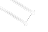 Rear upper strut bar Subaru Impreza III  GH STI WRX White