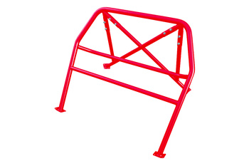 Bolt-in Half Roll Cage BMW 3 E36 Cabrio Red