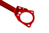 Front upper strut bar BMW 3 E46 Sedan Touring Red