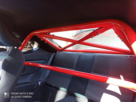 Rollbar skręcana pół klatka Subaru BRZ Red