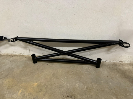 Xbrace strut bar BMW 3 E46 Coupe Black