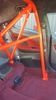 Bolt-in Half Roll Cage Honda Civic VIII White