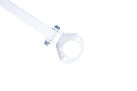 Rear upper strut bar BMW 3 E36 Sedan Coupe regulowna White