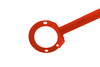 Front upper strut bar Opel Astra F Red