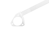 Front upper strut bar Mitsubishi Lancer Evo X ASX White