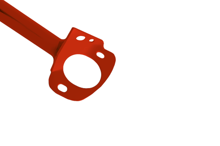 Rear upper strut bar Suzuki Swift mk 2,3 Red