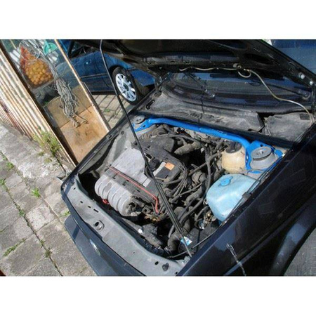 Front upper strut bar VW Golf 2 Red