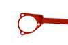 Front upper strut bar Toyota Celica 6 Red