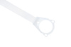 Front upper strut bar Mitsubishi Galant VIII White