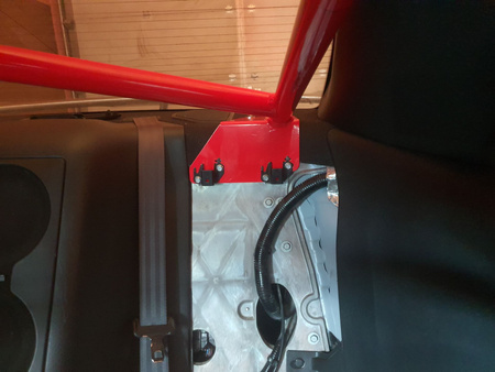 Bolt-in Half Roll Cage Nissan GT-R Red