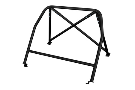 Bolt-in Half Roll Cage VW Golf 2 Black