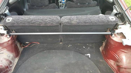 Rear upper strut bar Hyundai Coupe 1 Black