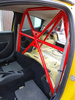 Bolt-in Half Roll Cage Renault Clio 3 Sport White