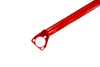Front upper strut bar Honda Prelude III 3 Red