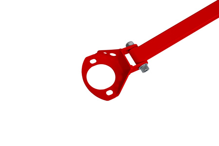 Rozpórka BMW 3 E46 regulowna tylna górna Red