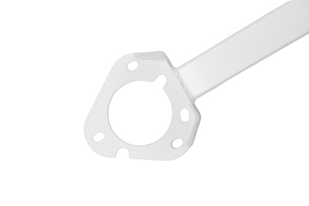 Front upper strut bar Mazda 3 MPS BL White
