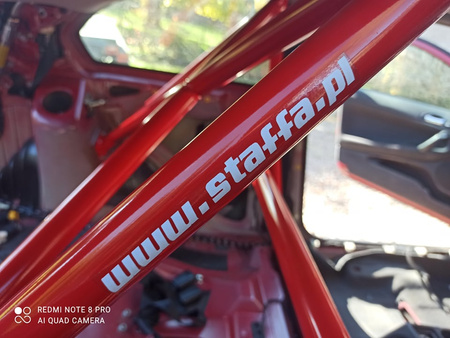 Bolt-in Half Roll Cage Alfa Romeo 147 Red