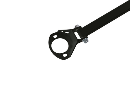 Rear upper strut bar BMW 3 E46 regulowna Black