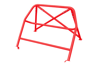 Bolt-in Half Roll Cage BMW 3 E30 Red