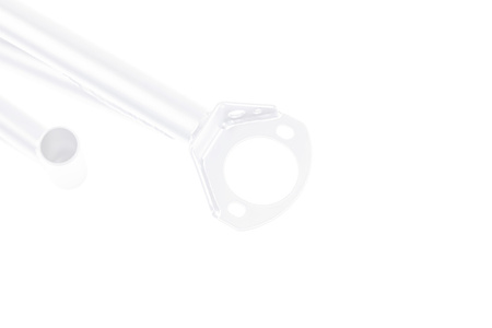 Xbrace strut bar BMW 3 E46 Coupe White
