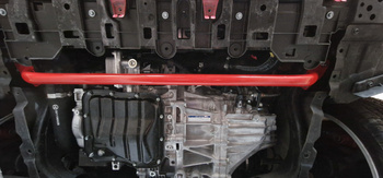 Front lower strut bar Toyota GR Yaris GR Four pas Red