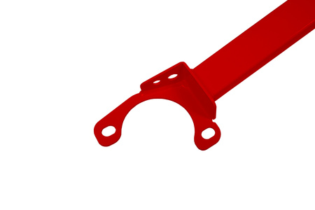 Rear upper strut bar Honda Prelude V 5 Red