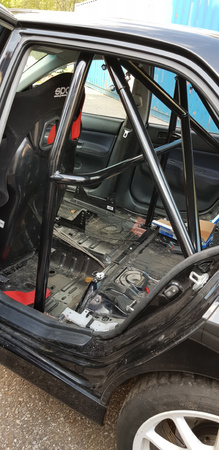 Rollbar skręcana pół klatka Mitsubishi Lancer EVO 7 8 9 Black