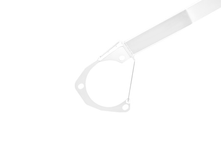 Front upper strut bar Subaru BRZ White