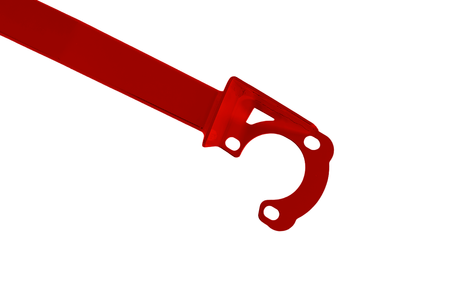 Front upper strut bar Honda Accord VI Coupe Red