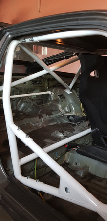 Bolt-in Roll Cage Honda CRX ED9 EE8 White
