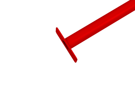 Rear upper strut bar VW Golf 4 Red