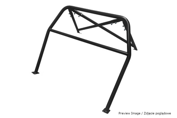 Rollbar skręcana pół klatka Porsche 911 992 991 GT3 RS Black
