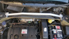 Front upper strut bar Citroen C2 VTS VTR HDI White