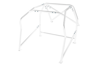 Bolt-in Roll Cage Honda Civic VI HB EK White