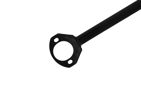 Rear upper strut bar BMW E36 Coupe Sedan Black