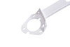 Front upper strut bar Mazda 3 MPS BL White