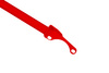 Rear upper strut bar Nissan 100nx Red