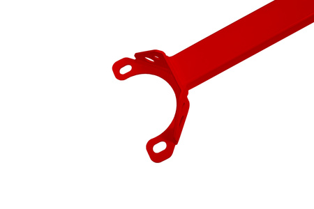 Rear upper strut bar Mitsubishi Eclipse 2 Red