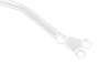 Front upper strut bar Toyota GR Yaris GR Four White