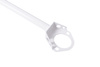 Rear upper strut bar Honda Civic V VI CRX Del Sol White