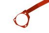 Front upper strut bar Subaru Impreza GH Forester SH Red