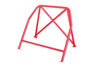 Bolt-in Half Roll Cage Fiat Punto 2 Red