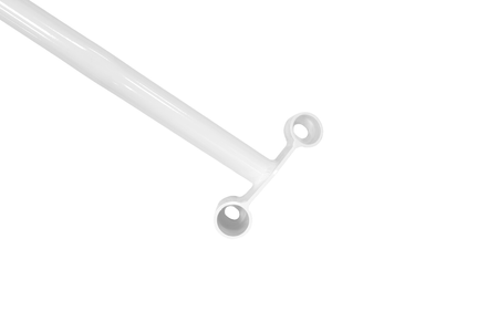 Front upper strut bar BMW X5 E53 White