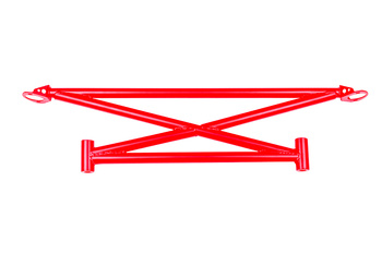 Xbrace strut bar BMW 3 E46 Coupe Red