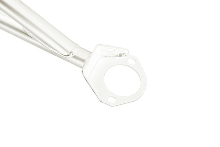 Xbrace c-pillar strut bar Honda Civic V White