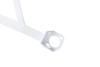 Front upper strut bar Honda Civic IV CRX 2 3 punktowa White