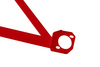 Front upper strut bar Honda Civic V VI CRX Del Sol 3 punktowa Red